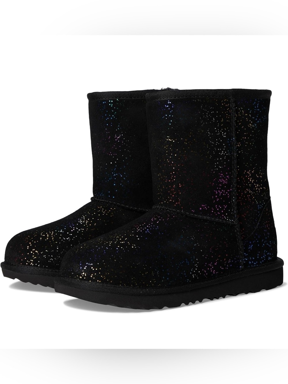 UGG Kids Classic II Shimmer Sky Booties SIZE 6 YOUTH